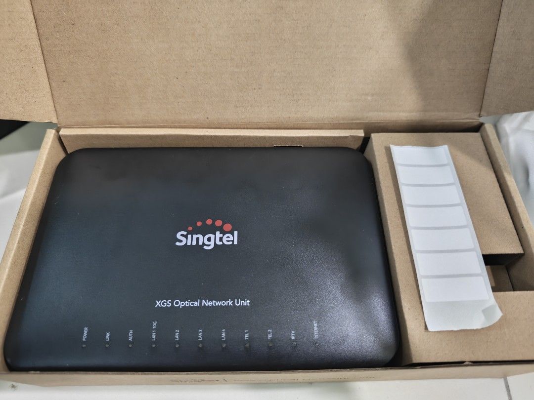 Singtel XGS Optical Network Unit462911231408875521