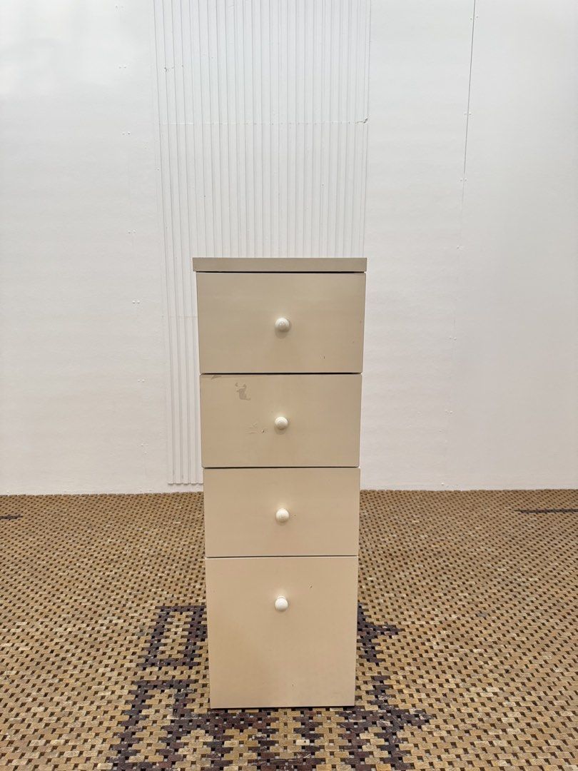 Slim Drawer (Category: Shelves, Cabinets & Racks) located in Quezon City. Submitted by matetdevis13 (Listing ID 1439614445, Image 1). Description: Slim Drawer Price: 2,700 L12 x W12 x H35.5 In good condition Code MJS10-R34.
