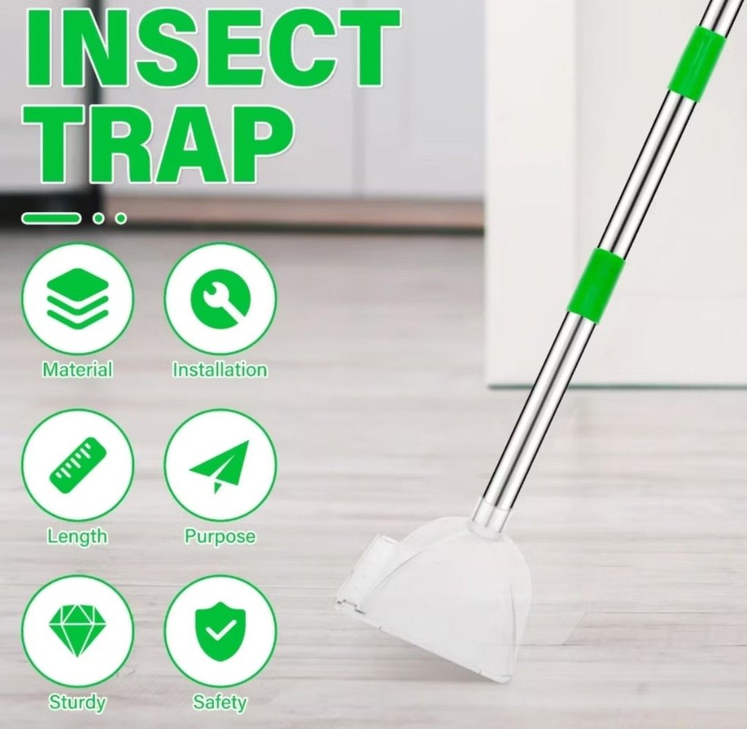Spider Insect Cockroach Trap Catcher Net, Everything Else on Carousell