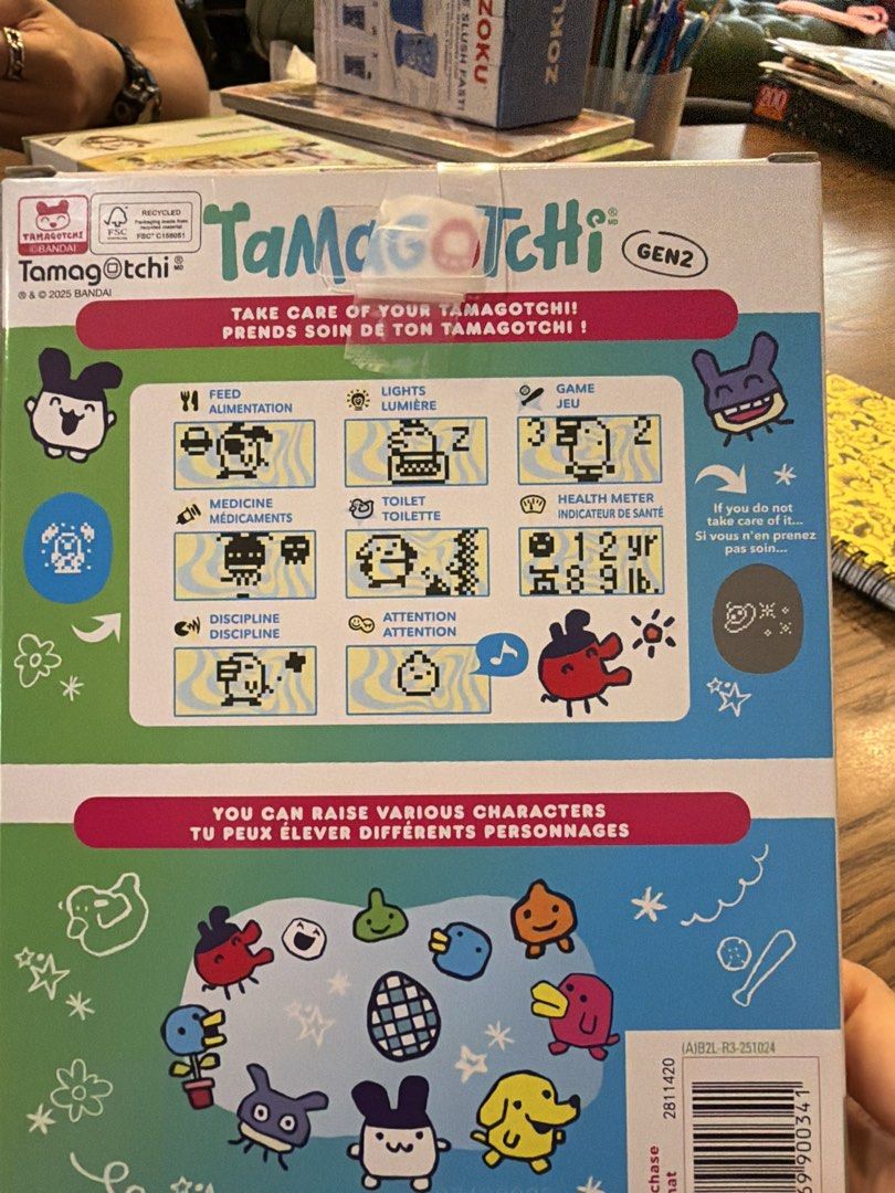 Tamagotchi Gen 2 Virtual Pet - Brand New (Category: Interactive Toys) located in Singapore. Submitted by sugaraindrops (Listing ID 1439683394, Image 2). Description: - Brand new, unopened Tamagotchi Gen 2 - Features the original virtual pet gameplay - Includes instructions - Requires button cell battery - Great for collectors and nostalgic fun!.