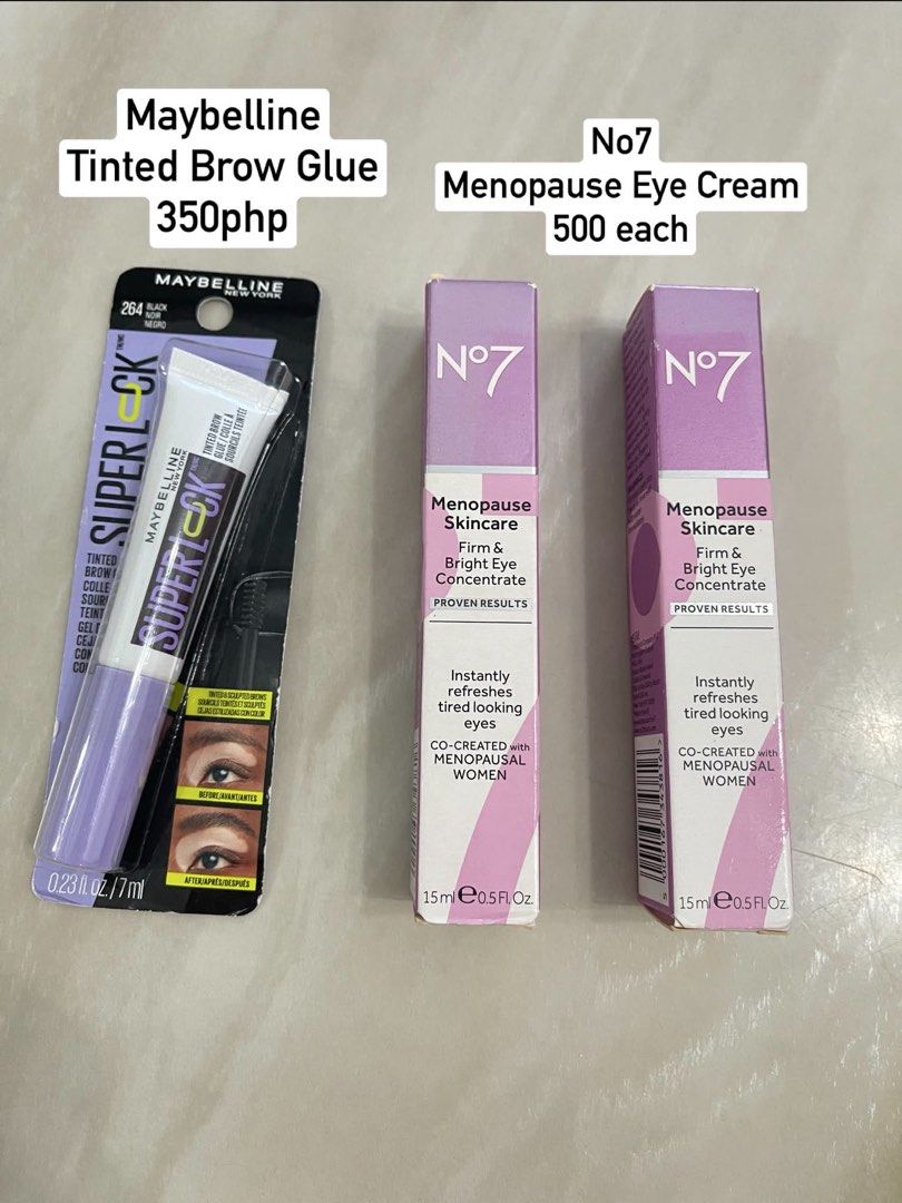 Tinted Eyebrow Glue / Eye Cream (Category: Makeup) located in Quezon City. Submitted by aimcharm17 (Listing ID 1439636197, Image 1). Description: Brand new Original from 🇺🇸 Price posted is per piece .