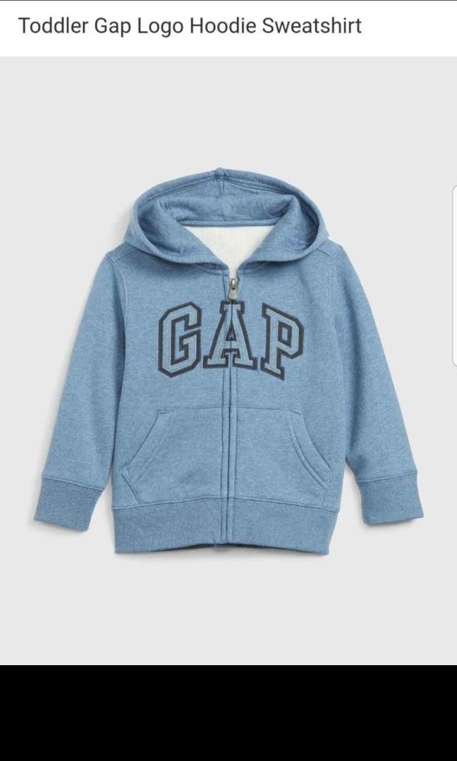 Toddler Gap Hoodie Sweater (Category: Babies & Kids Fashion) located in Marikina City. Submitted by beerbeary (Listing ID 1439660833, Image 1). Description: Blue 5 years old Sto. Niño, Marikina pick up.