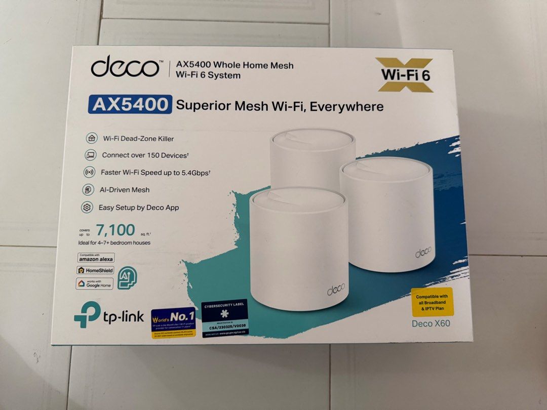 TP-Link Deco X60 Wi-Fi Mesh462912130415994880