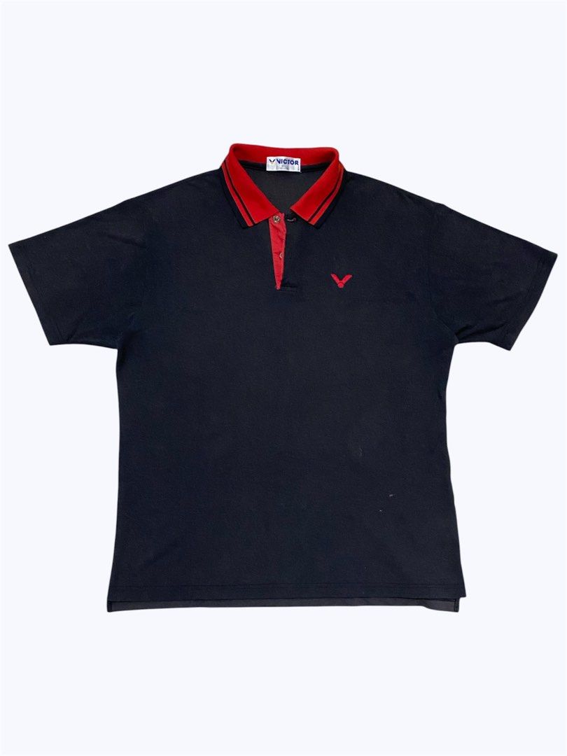 VICTOR POLO SHIRT (Category: Tshirts & Polo Shirts ) located in Marikina City. Submitted by 1806thrift (Listing ID 1439735376, Image 1). Description: W: 22 L: 27 Issue: small stains, color fading Color rate: 7/10 Color may vary due to lighting. ALL ITEMS ARE THRIFT/PRELOVED. EXPECT MINIMAL FLAWS, WASHABLE STAINS, SIGNS OF USE, OR MAY NEED WASHING. .