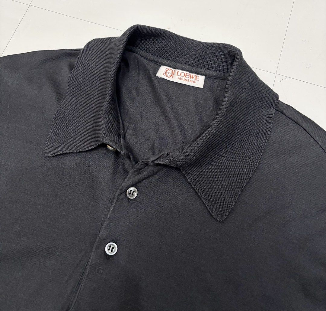 Vintage Loewe Polo Shirt (Category: Tshirts & Polo Shirts ) located in Makati City. Submitted by bzspr (Listing ID 1439678953, Image 2). Description: Vintage Loewe Polo Shirt Single Stitched Length 31.5 inches Width 20.5 inches.