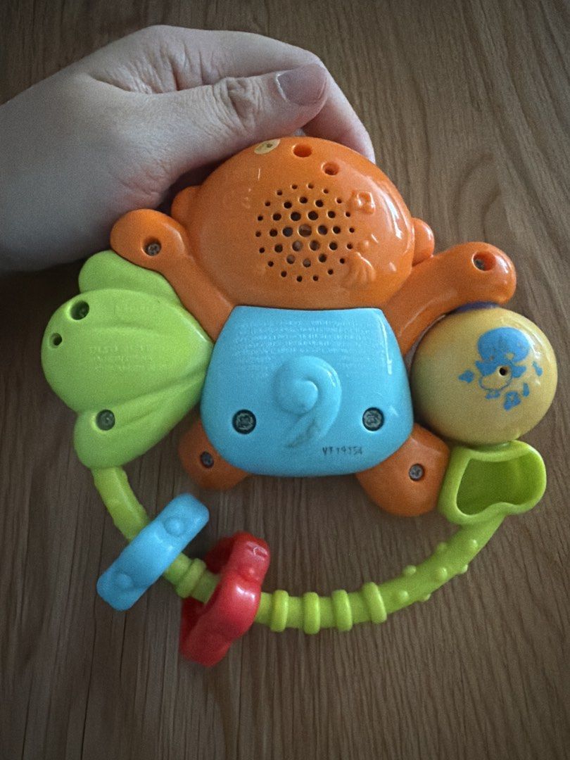 VTech Little Friends Swing & Shake Monkey Rattle, Babies & Kids, Infant ...