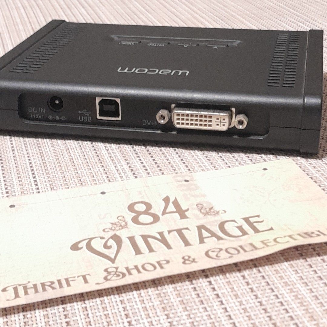Wacom Cintiq 12WX Converter Box (Category: Office & Business Technology) located in Las Pinas. Submitted by 84vintage (Listing ID 1439628968, Image 3). Description: Wacom Cintiq 12WX Converter Box. Box#3 Actual photos posted. Please examine them carefully as they are part of the description. --📌 MUST READ Before Dealing with us 📌-- ⚠️Price is posted. No lowballs please. ⚠️Vintage items are only sold As Is Where Is. If you want new items without