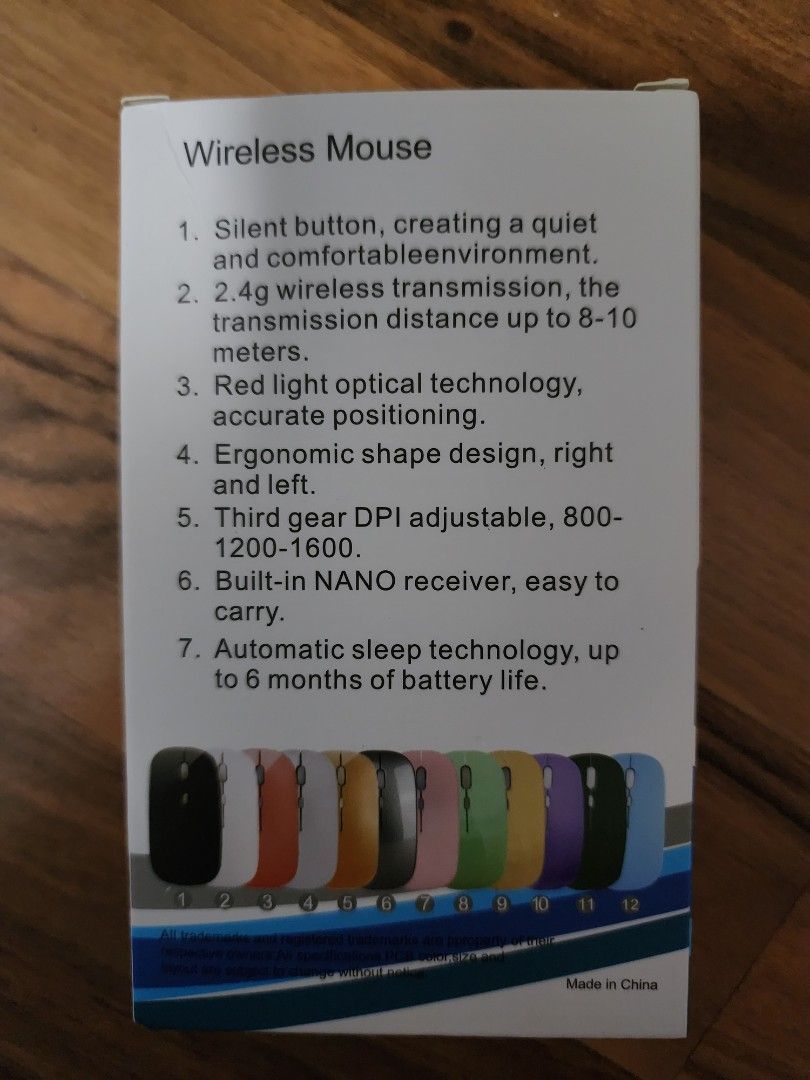 Wireless Mouse - Silver463047061228103682