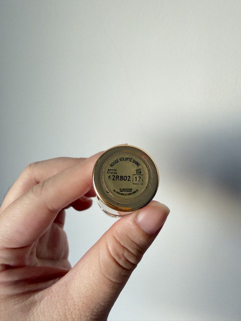 YSL Lipstick - Rouge Volupte Shine 12 (Category: Makeup) located in Makati City. Submitted by preloveditems_8 (Listing ID 1439711068, Image 3). Description: .