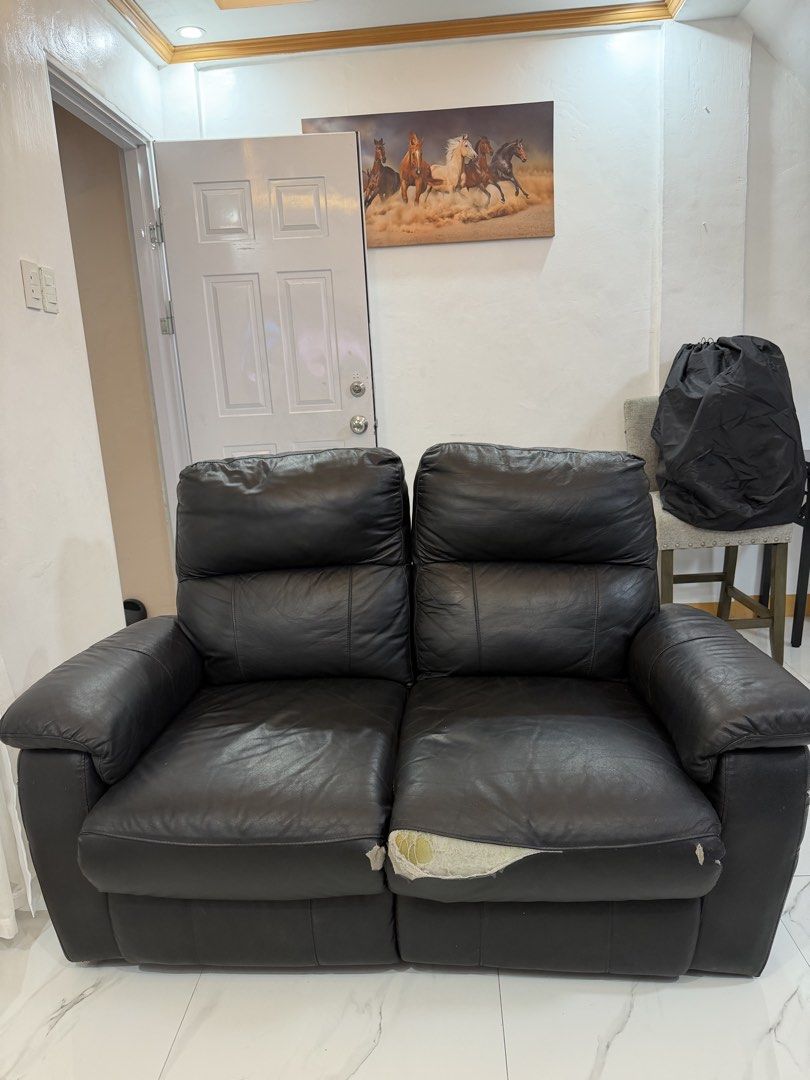 2-Seater Lazyboy Sofa (Category: Sofas) located in Imus. Submitted by rcarlamo (Listing ID 1439925515, Image 1). Description: Bought from Furniture Republic for 45k few yrs ago. Functional. Issue: normal wear and tear.