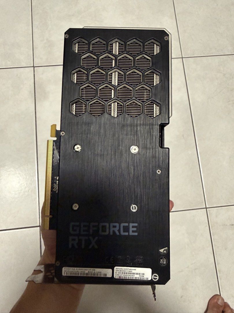 Palit GeForce 3060ti graphic card464348536363427843