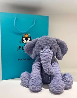 Jellycat fuddlewuddle elephant 出售| Carousell Hong Kong