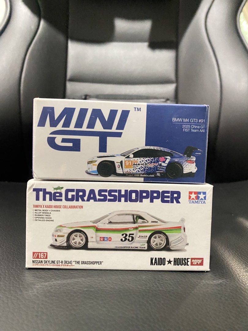 ( SEAL ) Bmw M4 GT3 &amp; Tamiya X Kaido House Nissan Skyline GT-R ( R34 ...