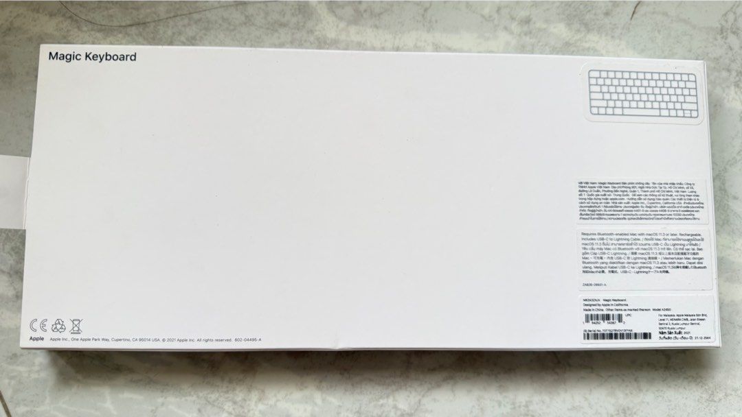 Apple Magic Keyboard - White463715695288002562
