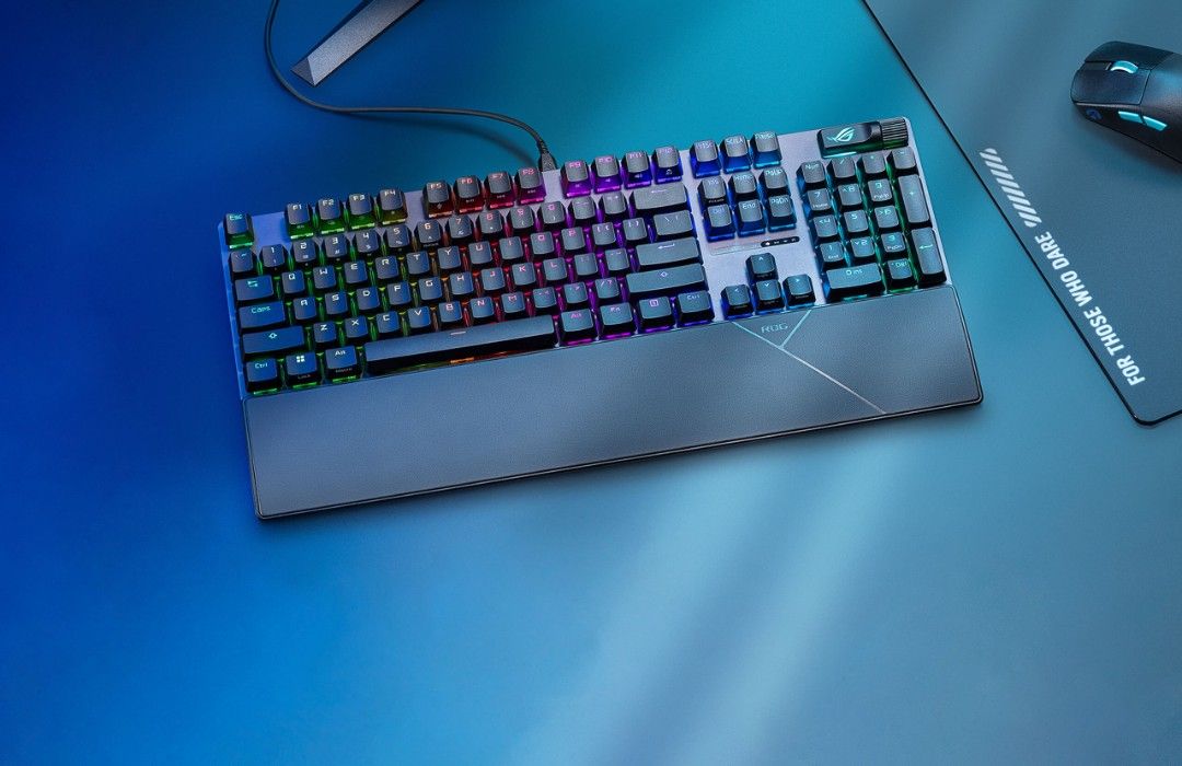 ASUS ROG Strix Scope II X Optical Mechanical Gaming Keyboard (WIRED ...