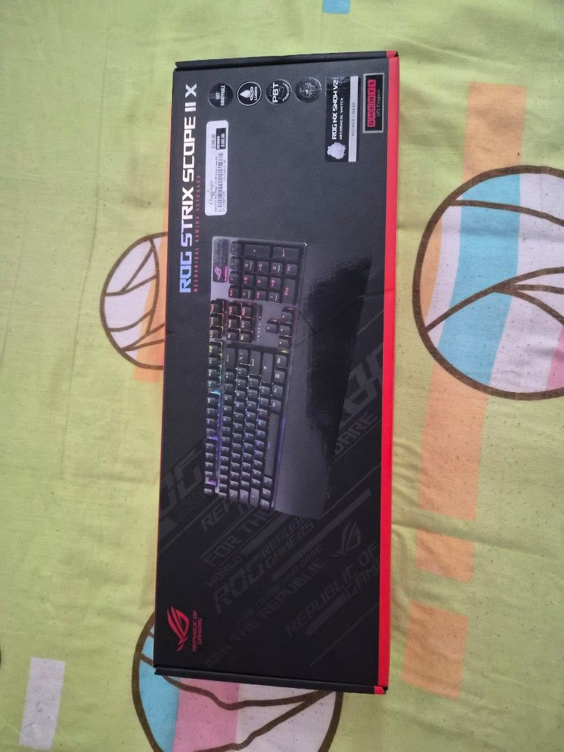 ASUS ROG Strix Scope II X Optical Mechanical Gaming Keyboard (WIRED ...