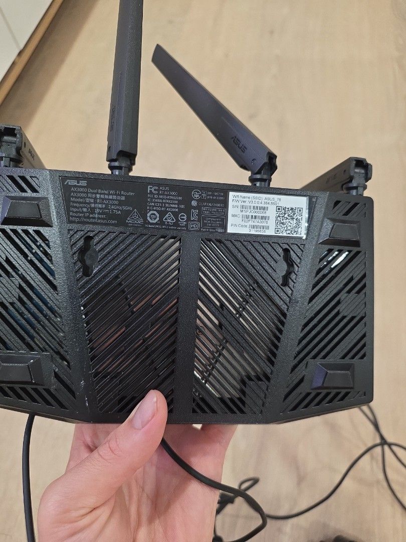 ASUS RT-AX3000 WiFi 6464115012962232321