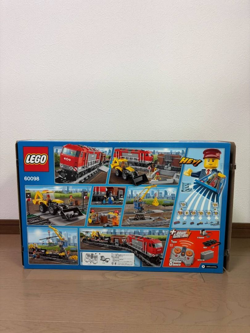 [Authentic, Unopened] LEGO CITY 60098 Powerful Freight Train - Train ...