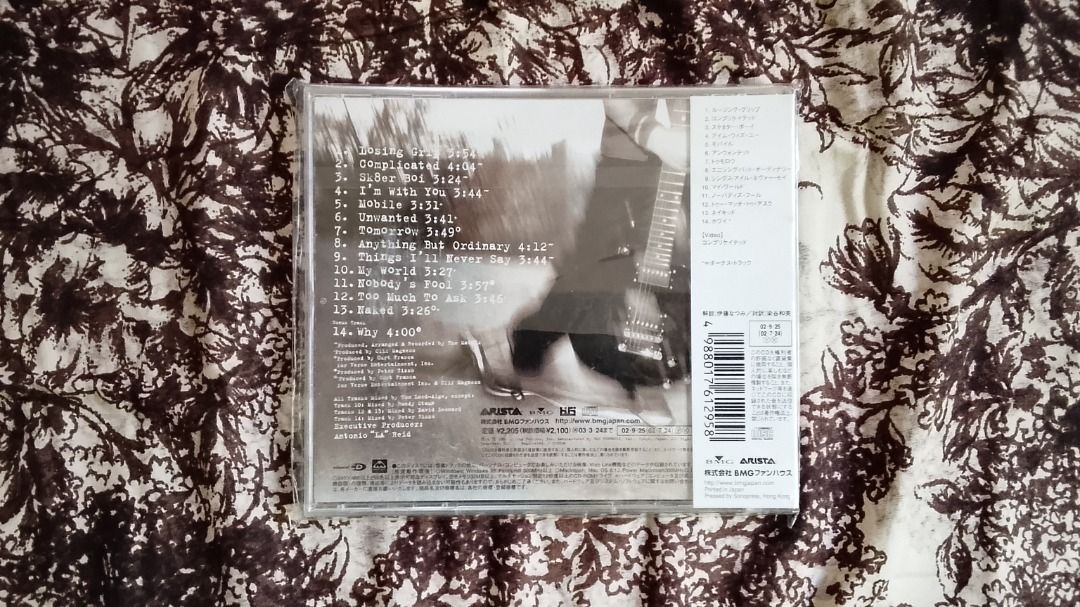 Avril Lavigne Let Go (Category: CDs & DVDs) located in Caloocan City. Submitted by bandabeatph (Listing ID 1439890648, Image 2). Description: Year 2004 bumili ang kuya ko ng album ni avril Lavigne na Ang cover ay black.