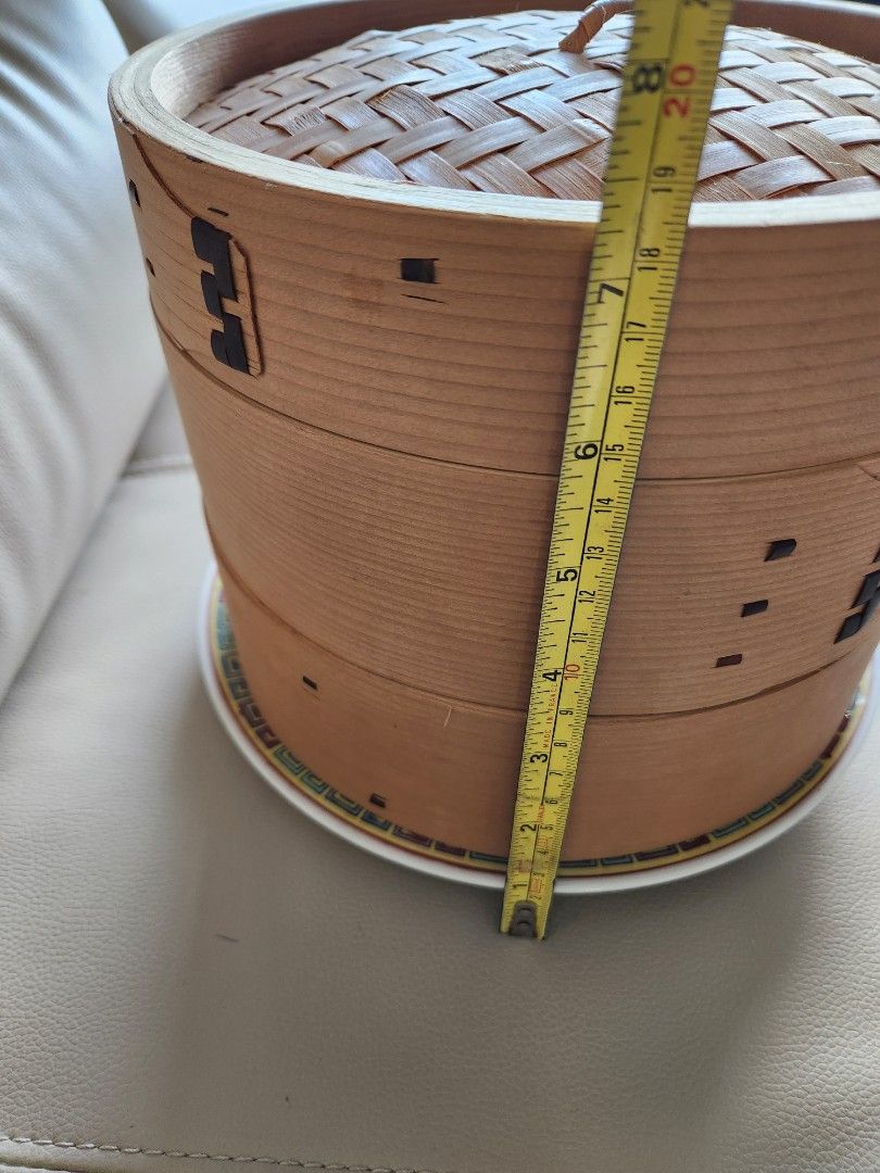 Bamboo Steamer with Plate463661643083304964