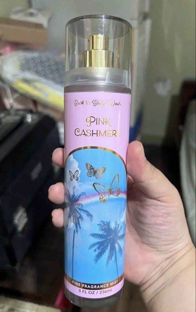 Bath & body works Pink cashmere (Category: Fragrance & Deodorants) located in Paranaque City. Submitted by arianem031087 (Listing ID 1439991784, Image 1). Description: Fine fragrance mist.