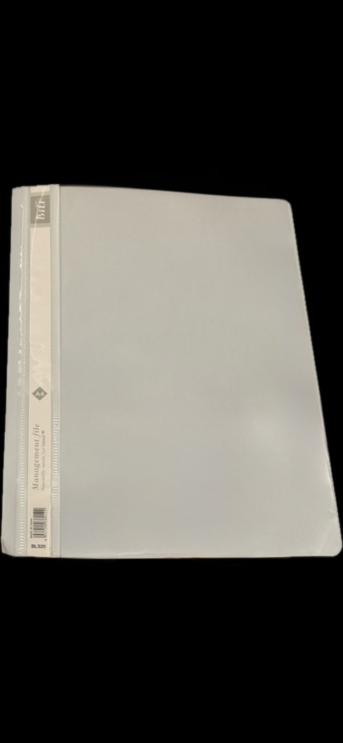 BILI Management File A4 Size, Hobbies & Toys, Stationery & Craft ...