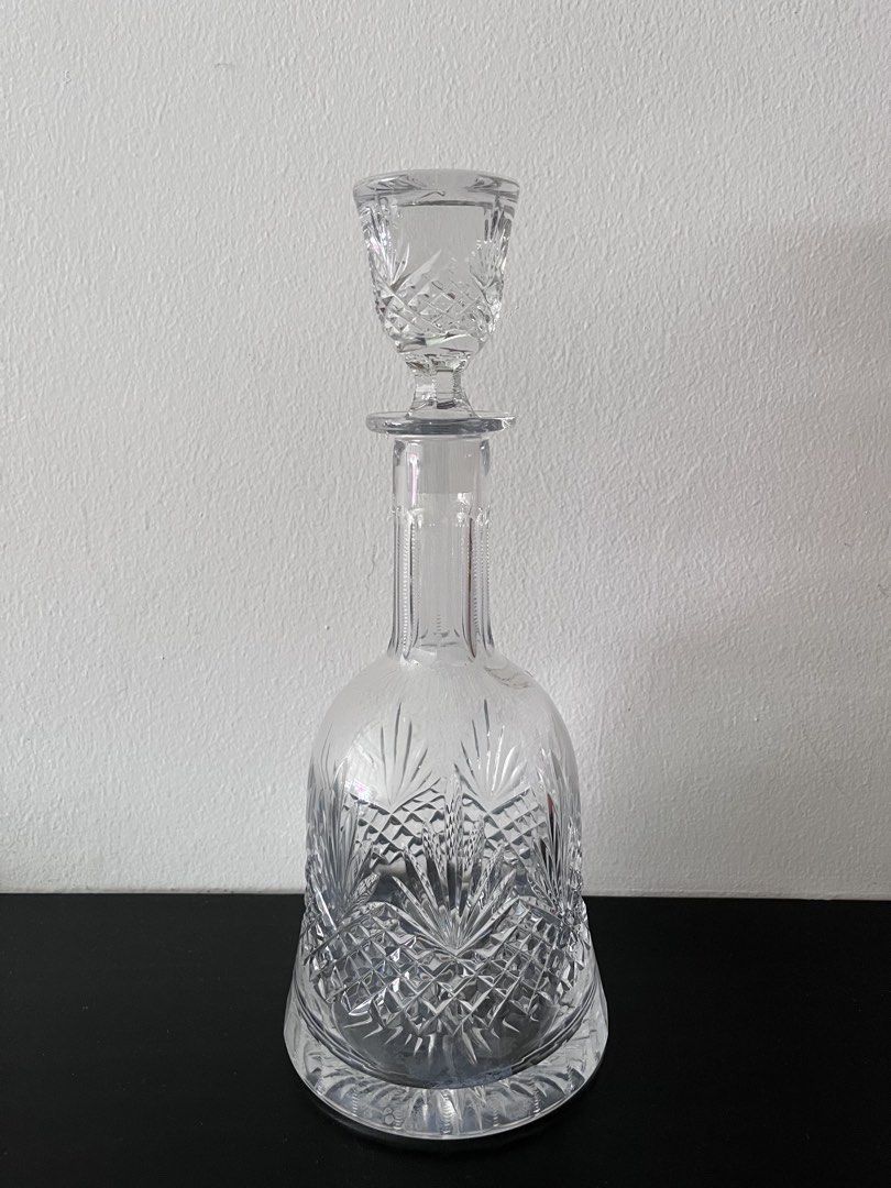 Bohemian Crystal Decanter with Stopper463677963308247040