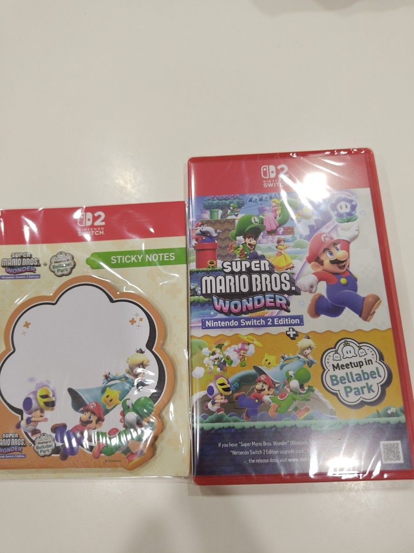 Brand New Sealed Super Mario Bros. Wonder Nintendo Switch 2 Game ...