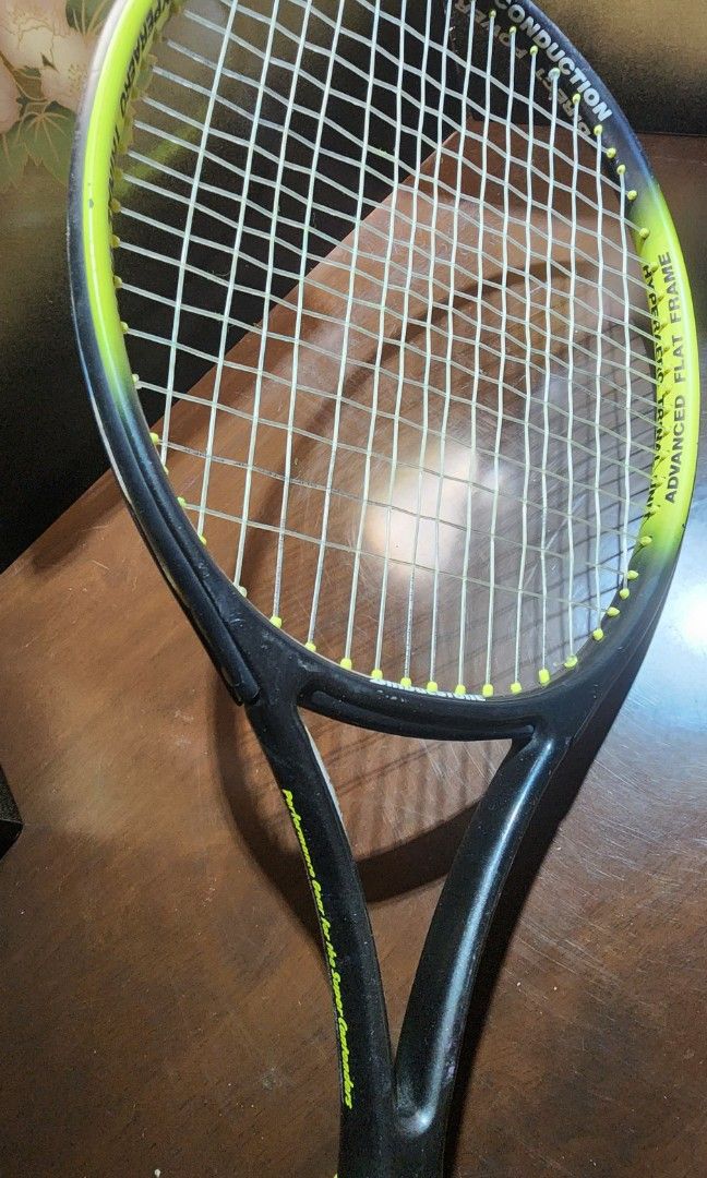 Bridgeton RV 110 R Tennis Racket (Category: Racket and Ball Sports) located in Baguio. Submitted by coffeesilvershadow_28 (Listing ID 1439939874, Image 2). Description: - From Japan Surplus - With signs of usage but still in Good condition. Buy as is - 110 sq in head size - 27 in length - 4 1/4" USL Grip - Need lang palitan ung grip tape - Baguio dropping - Payment first plus sf before shipping.