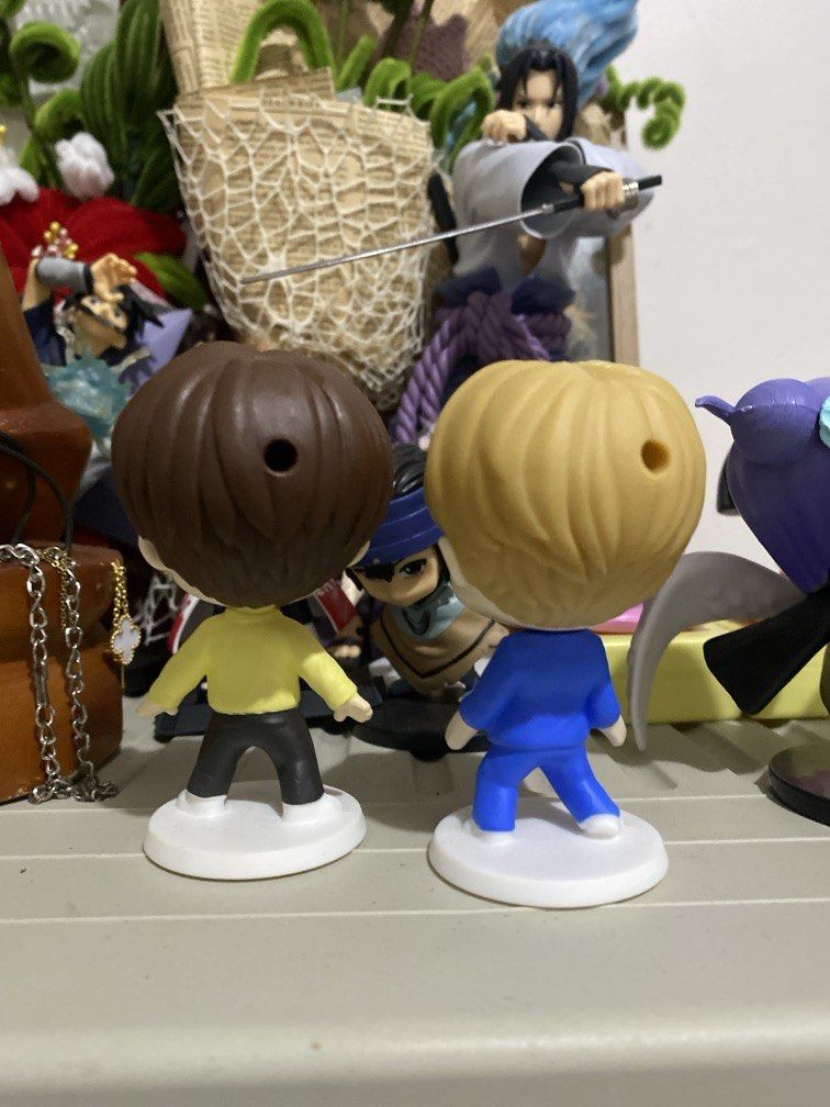 BTS X MCDO FIGURES JIN & JHOPE (Category: K-Wave Merchandise) located in Carmona. Submitted by akhimraco.bns (Listing ID 1439859585, Image 2). Description: - 150 ea.