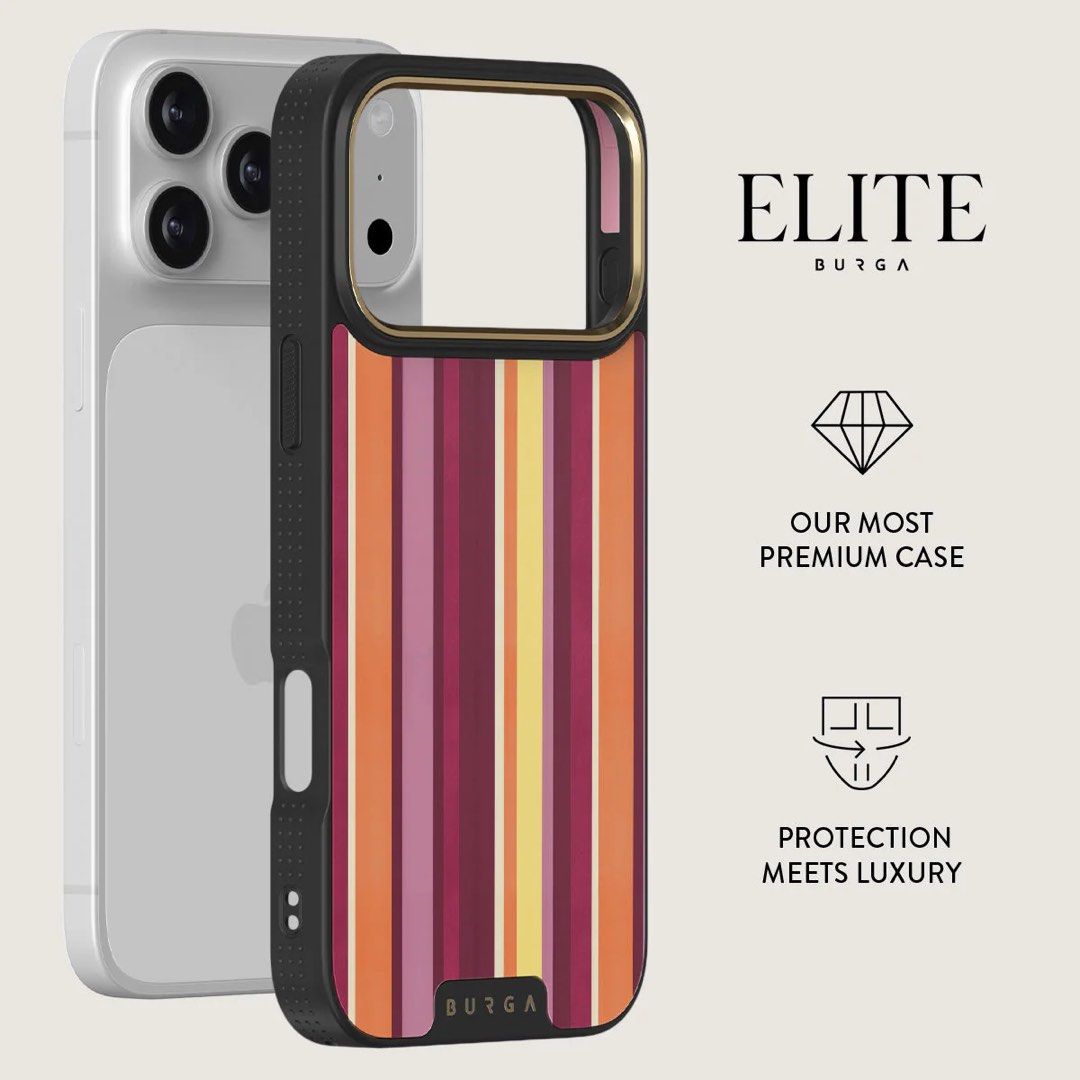 Burga elite magsafe phone case iphone 17 pro max (Category: Cases & Sleeves) located in Pasig City. Submitted by joyleslielim (Listing ID 1439986196, Image 2). Description: Original price 5,700 Brand new Ships from pasig c/o buyer Burga elite dark.