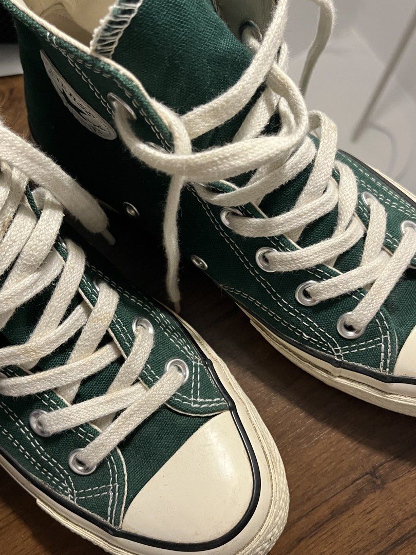 Chuck Taylor All Star Canvas High Cut Converse (Price Negotiable) (Category: Sneakers) located in Abucay. Submitted by carlanavrr (Listing ID 1439934463, Image 3). Description: check last picture for size.