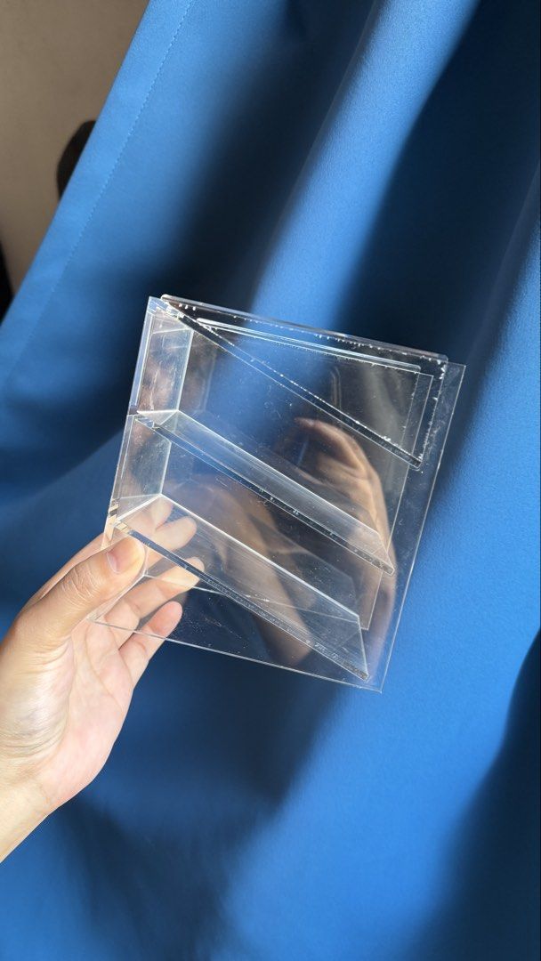 Muji Clear Acrylic Organizer (Category: Accessory Holder, Box & Organizers) located in Manila. Submitted by kbeefinds (Listing ID 1439891515, Image 1). Description: - Original Muji Clear acrylic organizer - Perfect for small items - Multiple compartments - Ideal for cosmetics, pens and markers, or office supplies - Transparent design for easy visibility - Keeps your space organized 💳 MOP: GCash or Maya.