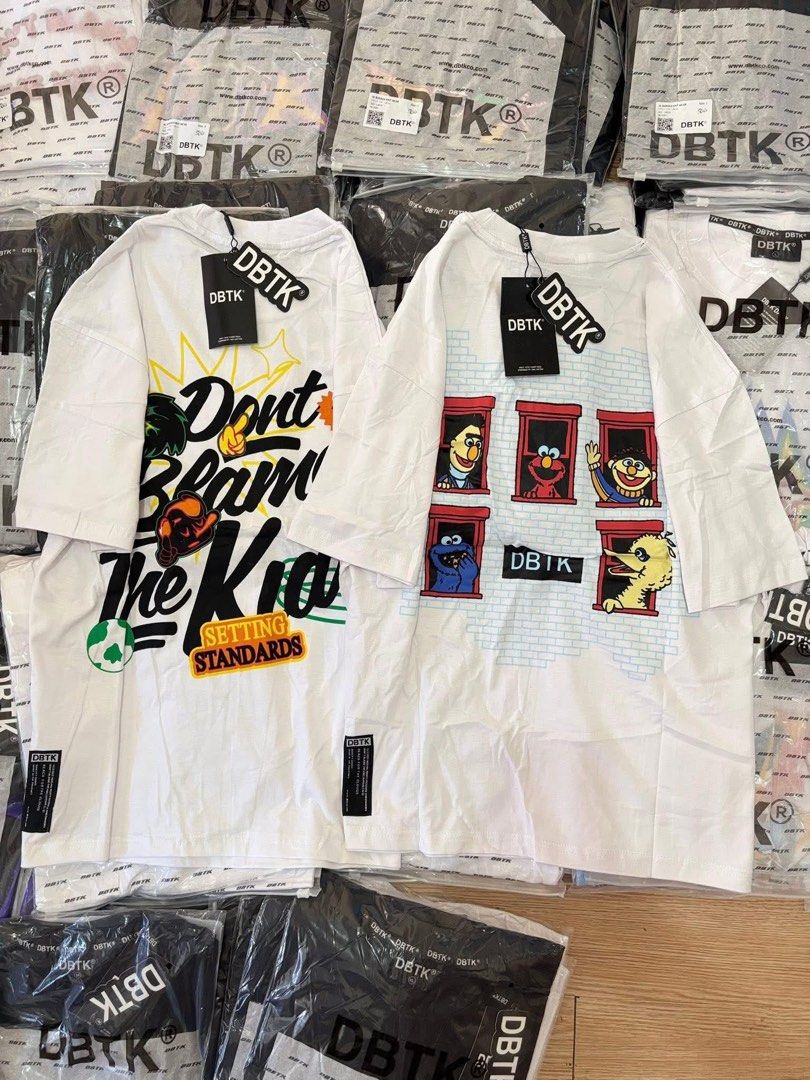 D B T K SHIRTS (Category: Tshirts & Polo Shirts ) located in Quezon City. Submitted by dasharchive (Listing ID 1439839883, Image 2). Description: DBTK SHIRTS (OVRNS) ASSORTED ONLY WS: ₱350 - 10 PIECES BULK: ₱300 - 50 PIECES 📍 LOCATION: NOVALICHES, QUEZON CITY.