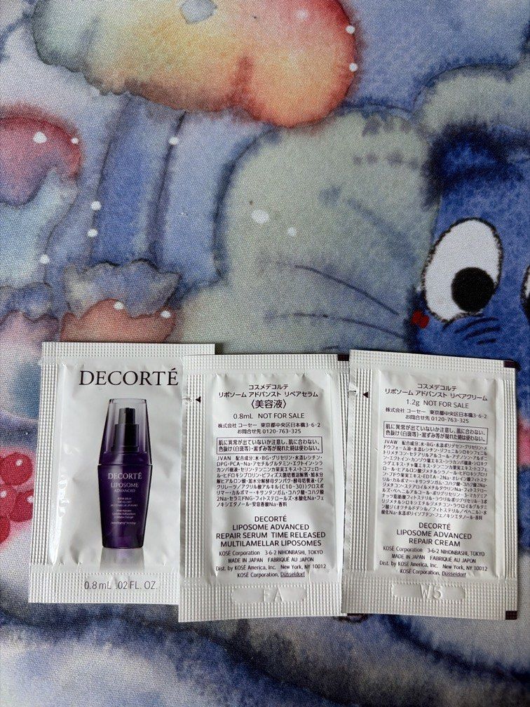 Decorte Samples （分類：面部 - 面部護理）位於 Hong Kong。 由 100_minimalism 提交（商品編號 1439898030，圖片 2）。簡介： HKD 20 all 包平郵。