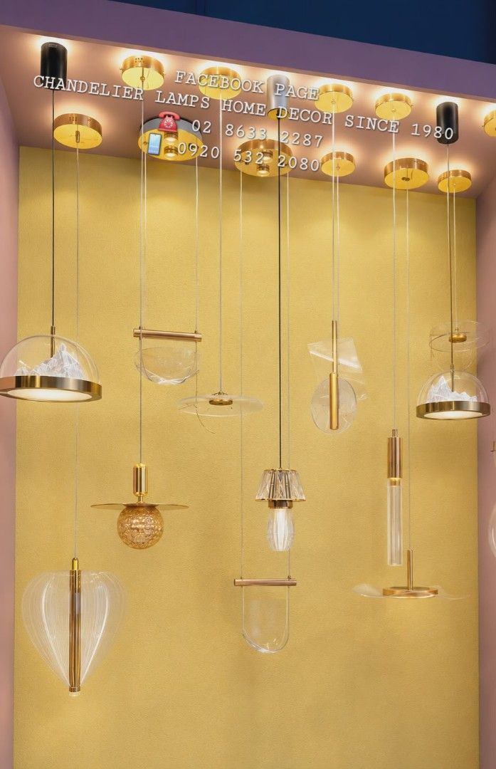 Drop lights chandeliers new arrival free led bulbs (Category: Lighting) located in Manila. Submitted by aranyailawan (Listing ID 1439929542, Image 2). Description: 🪬🧿 COLLECTING ORDERS🧿🪬 SAME DAY DELIVERY SHIPPING We're now open to serve you DESIGN ORDER NAME ADDRESS LANDMARK CELLPHONE NUMBERC.O.D Metro Manila only W/ delivery fee PAYMENT FIRST Province Area W/ Shipping fee FACEBOOK PAGE Chandelier Lamps Home Decor Since 1980 ☎️ 02 8633 2287 