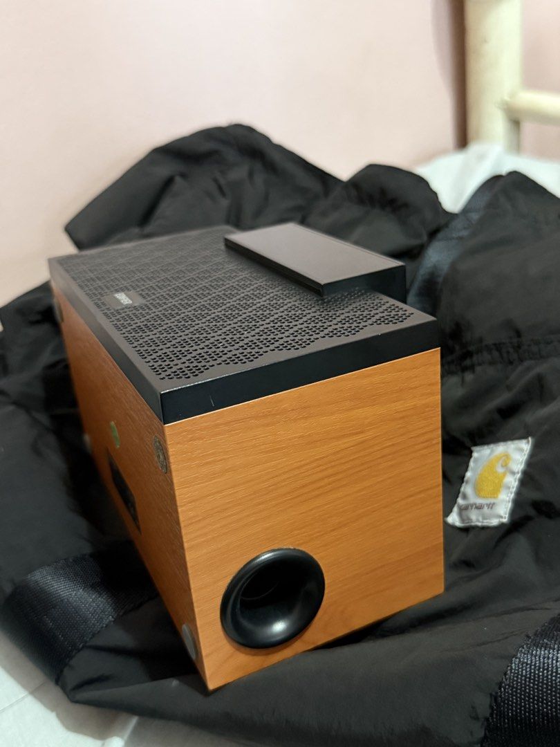 EDIFIER MP260 PORTABLE BLUETOOTH SPEAKER (Category: Soundbars, Speakers & Amplifiers) located in Taguig. Submitted by winbantigs (Listing ID 1439899813, Image 3). Description: The Edifier MP260 is a multifunctional 2.1-channel Bluetooth speaker that doubles as a bedside alarm clock. Priced around 2,400 to 3,500 PHP, it features a premium wooden enclosure, a 20W total output (two 4W tweeters and a 12W subwoofer), an LED display, and versatile conn