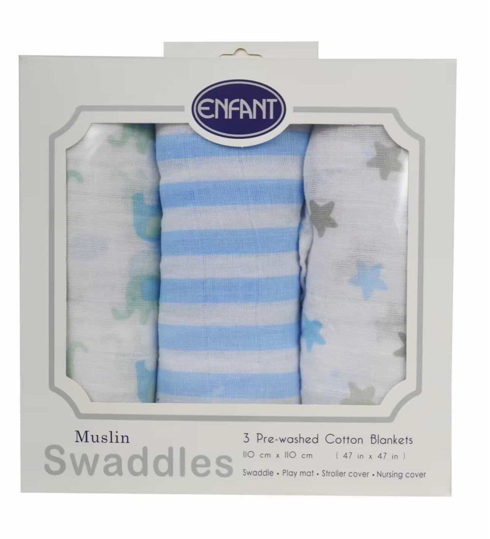 Enfant Muslin Cloth Set (Category: Other Baby Bathing & Changing Needs) located in San Juan City. Submitted by sssyp (Listing ID 1439952166, Image 1). Description: Enfant muslin cloth set Barely used, still like new .