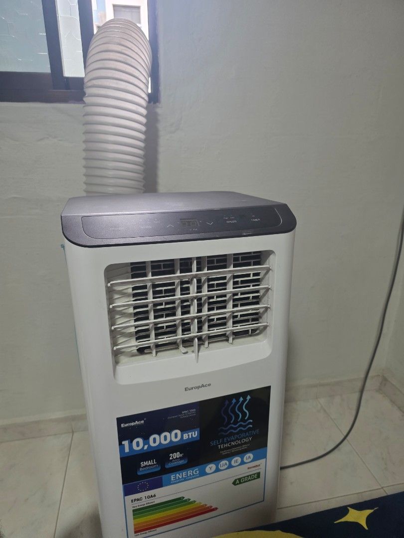 EuropAce Portable Air Conditioner 10,000 BTU, TV & Home Appliances ...