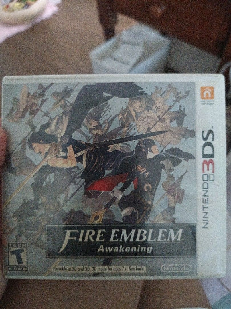 Fire Emblem Awakening - Nintendo 3DS (Category: Nintendo) located in Manila. Submitted by shytzn (Listing ID 1439816658, Image 1). Description: - Fire Emblem Awakening for Nintendo 3DS - Includes game cartridge, original case, and manual - Rated T for Teen - Playable in 2D and 3D - See case for more details.