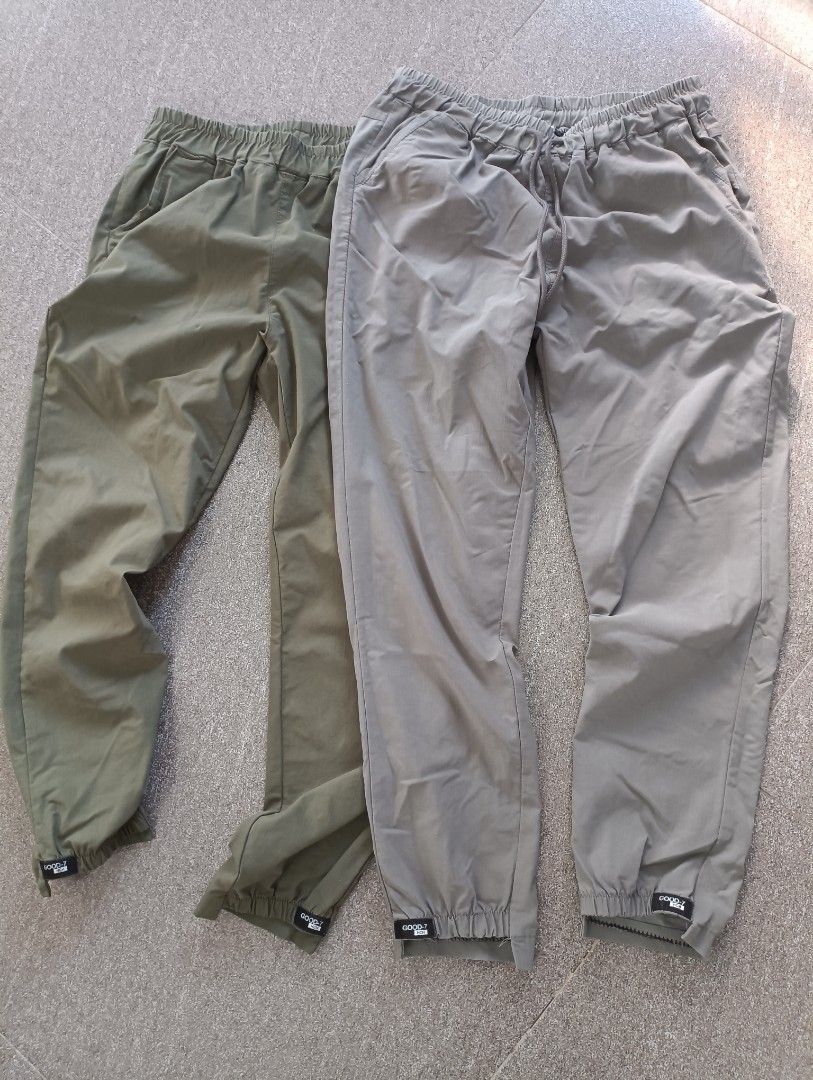 Garterized Pants (Category: Other Bottoms) located in Banga. Submitted by princess.declutter (Listing ID 1439991151, Image 1). Description: Unisex Take all 2 for P200 Gray and Army green color Waist: 32cm stretchable Length: 85cm COD (Cash On Delivery) Supported via Enstack Ph.