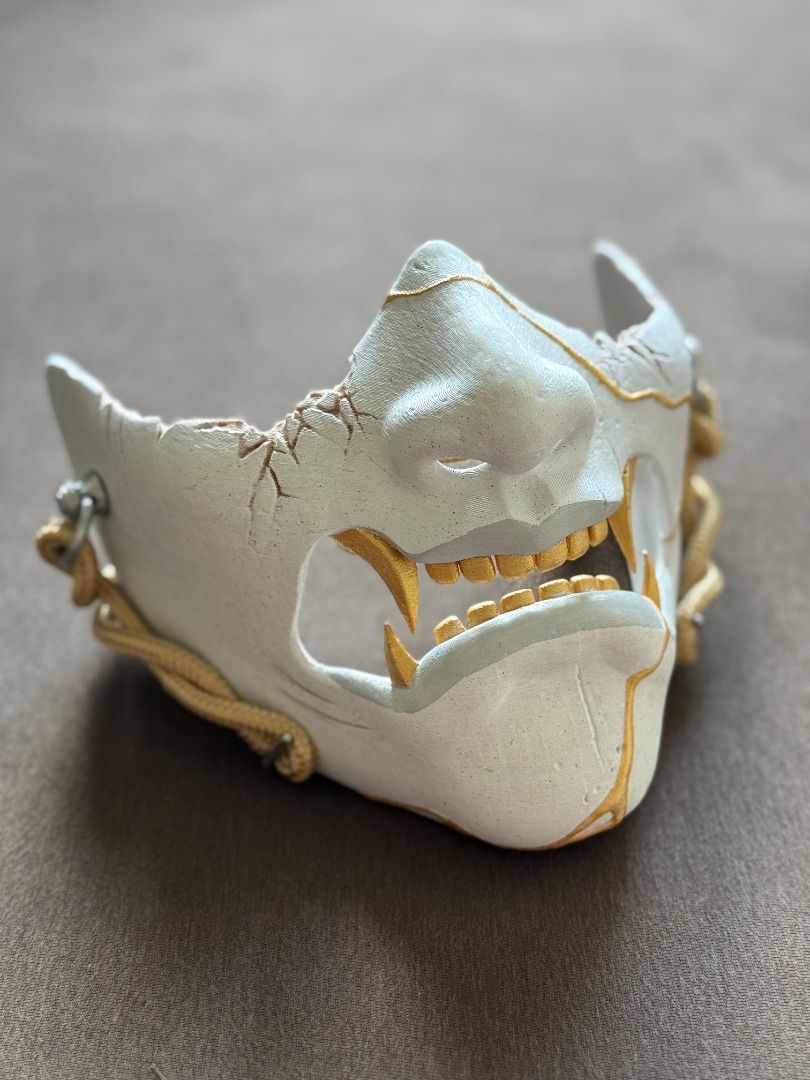 Ghost of Yotei - Onryo Mask, Hobbies & Toys, Art & Prints on Carousell