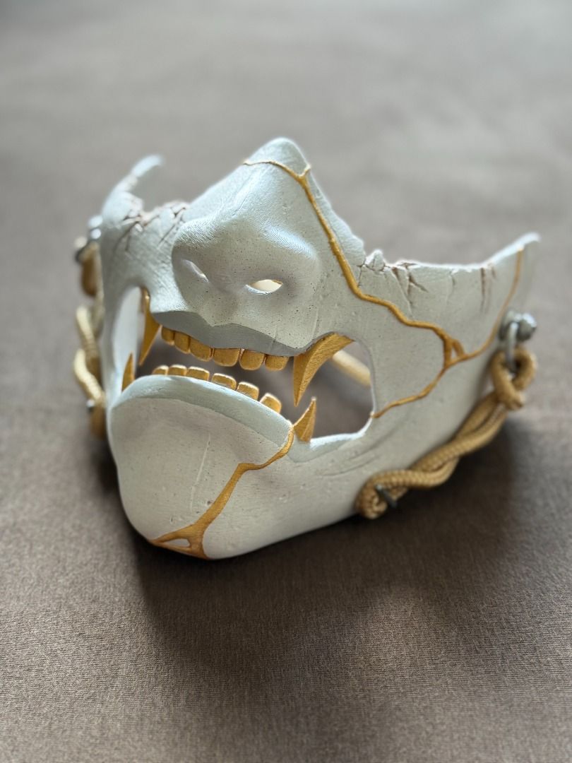 Ghost of Yotei - Onryo Mask, Hobbies & Toys, Art & Prints on Carousell