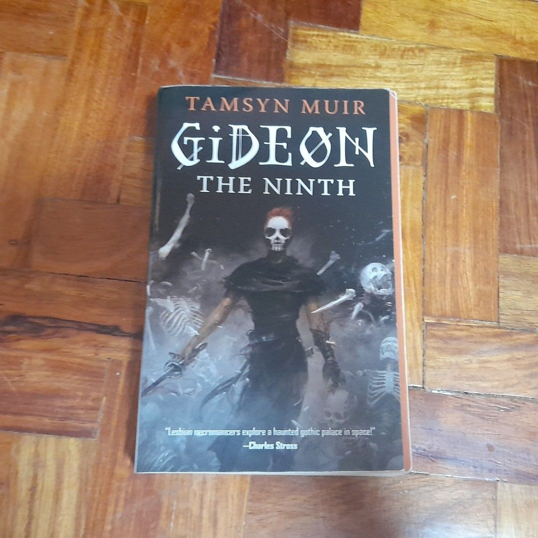 Gideon the Ninth by Tamsyn Muir - Locked Tomb Trilogy Book 1 (Category: Storybooks) located in Valenzuela. Submitted by mavi203 (Listing ID 1439913102, Image 1). Description: - Authentic - Paperback - Pre-loved - Minor flaws (folded corners etc).