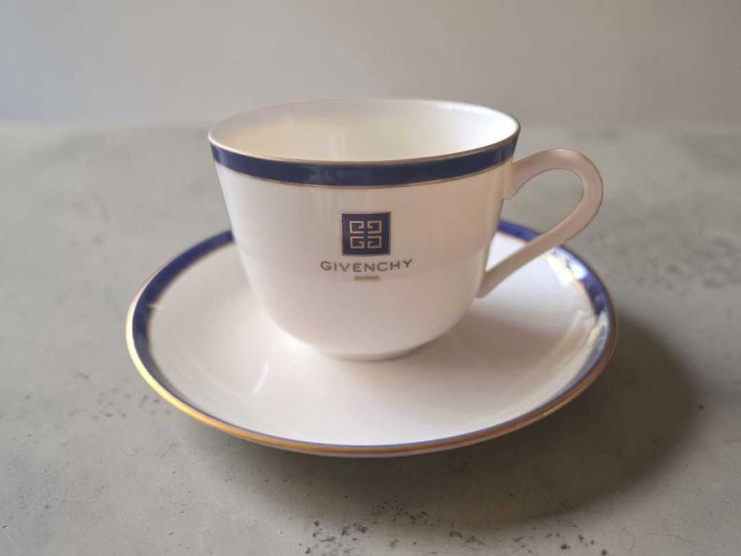 Givenchy Teacup Duo (2 sets) (Category: Coffee & Tea Tableware) located in Quezon City. Submitted by buybyestuffmnl (Listing ID 1439862881, Image 1). Description: .
