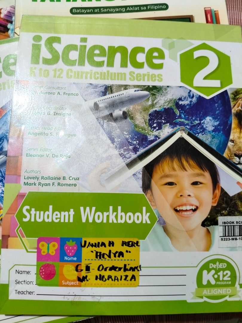 GRADE 2 BOOKS k12 MATATAG CURRICULUM (Category: Textbooks) located in Quezon City. Submitted by herlconcep (Listing ID 1439877554, Image 2). Description: COMPLETE GRADE2 BOOKS K12 MATATAG CURRICULUM ALIGNED BOOKS ARE IN PRISTINE CONDITION GET ALL 7 BOOKS FOR ONLY P2,400.