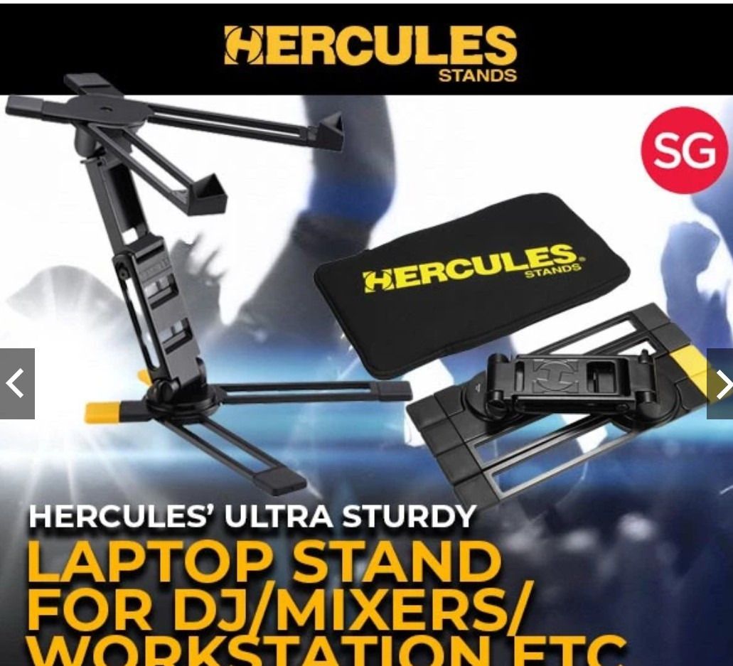 Hercules DG400BB Laptop Stand, Computers & Tech, Parts