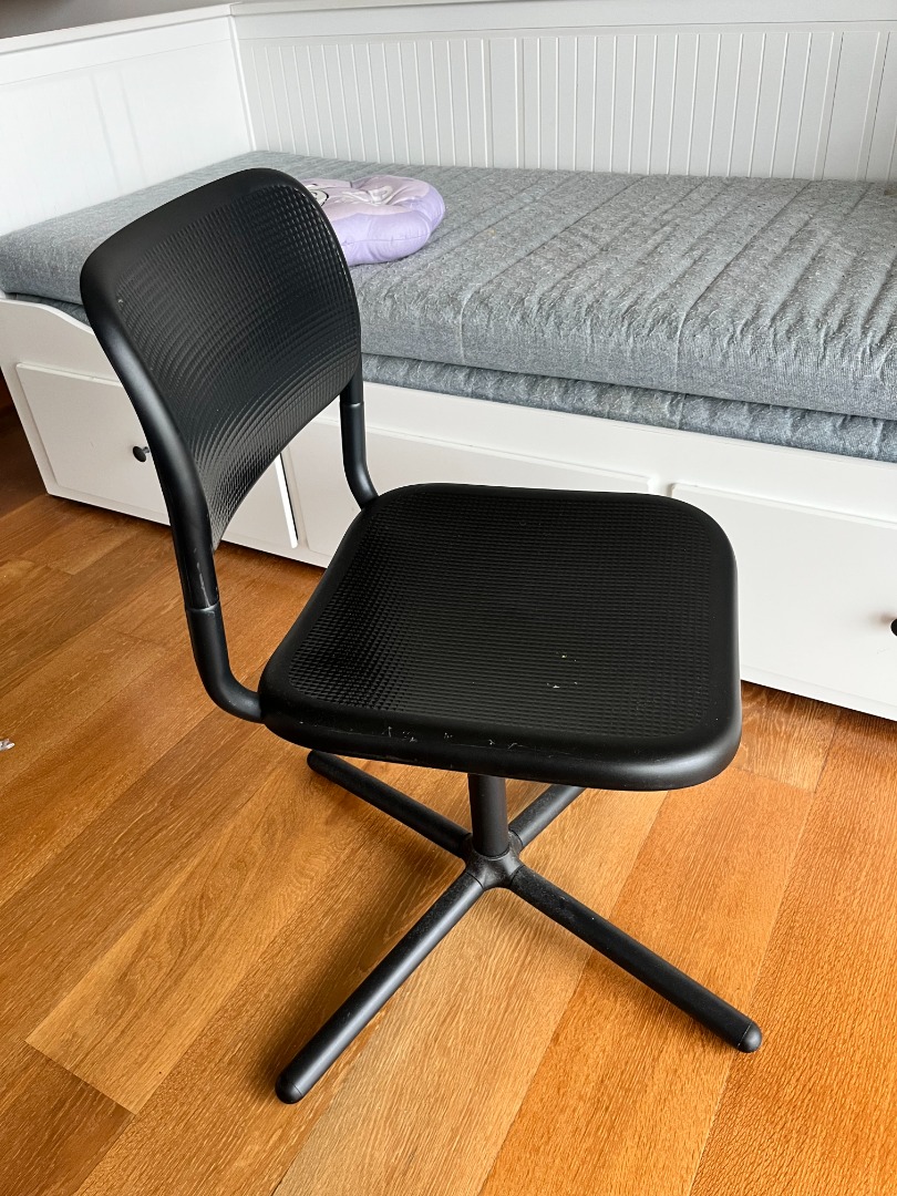 IKEA Study Table and Swivel Chair, Furniture &amp; Home Living, Furniture ...