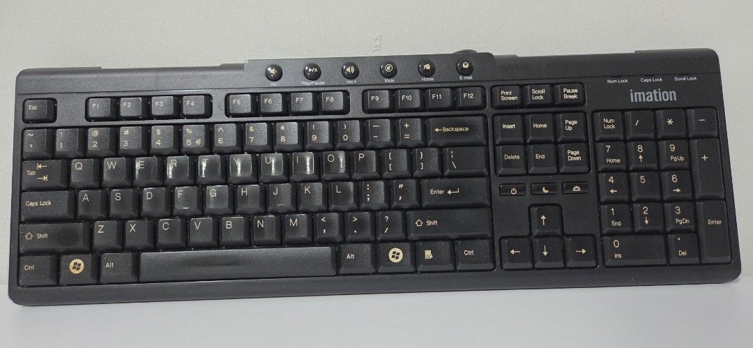 Imation Wired USB Keyboard - Black463974140268390400
