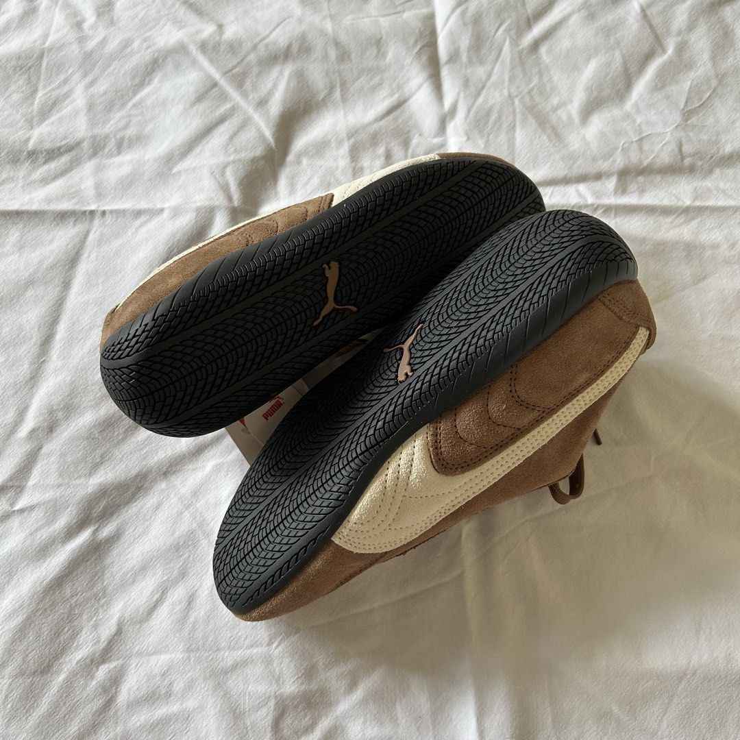 [NEW] Puma Speedcat OG in brown (Category: Sneakers) located in Quezon City. Submitted by everythingmustgo__ (Listing ID 1439878423, Image 3). Description: - brand new with tags and box (a bit deformed) - retails for ₱7,100 - rfs: wrong size (can’t exchange as this was bought overseas ‼️last price posted. low ballers will not be entertained ‼️.
